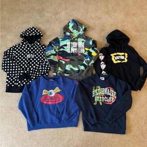 Billionaire boys club hoodies ! Bundle size L/XL
